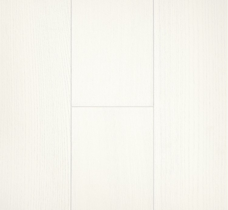 Ash Kir white Modern Classic 3060 Wide plank White matt lacquer