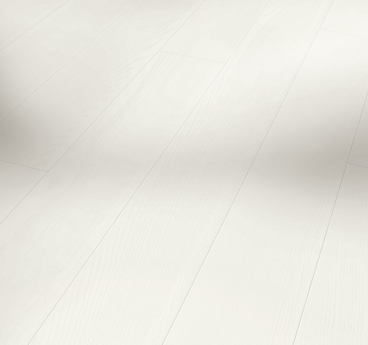 Ash Kir white Modern Classic 3060 Wide plank White matt lacquer