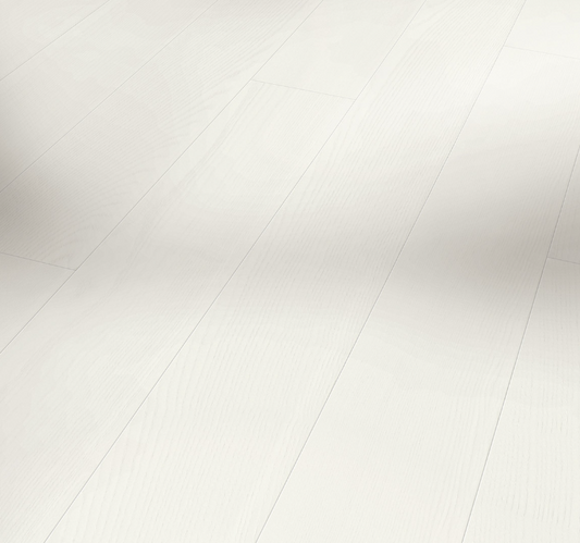 Ash Kir white Modern Classic 3060 Wide plank White matt lacquer