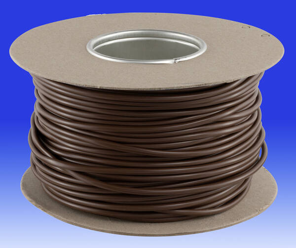 Cold Tail Cable (Brown) 1.5mm_ x 100m drum