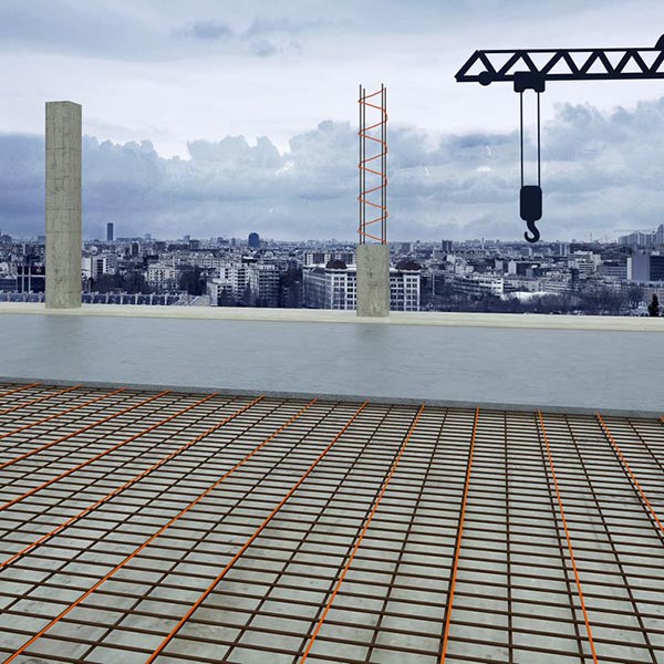 Ecoflex In-screed Underfloor Heating Cable Coverage at 100W/m²