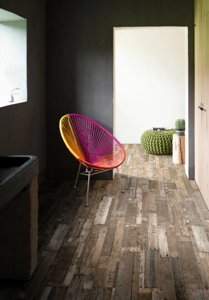 Globetrotter urban nature-  Modern Trendtime 1,  Longstrip,  Rustic texture