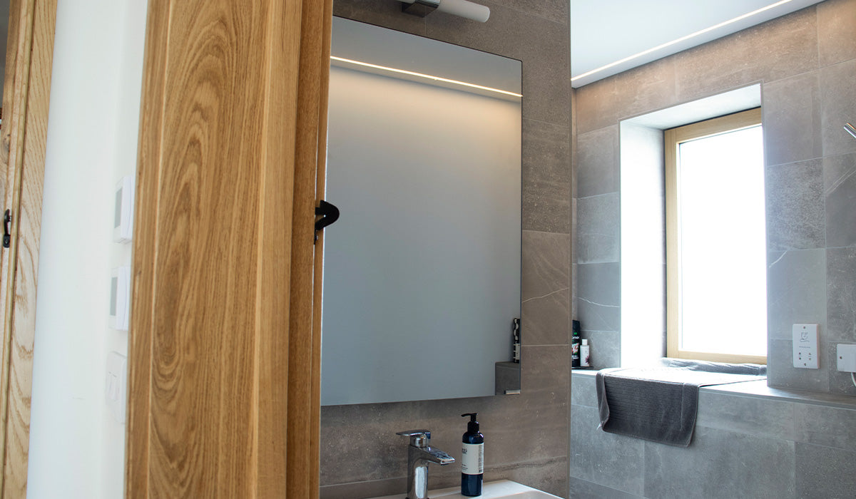 Herschel Select XLS Mirror - Infrared Panel Heater