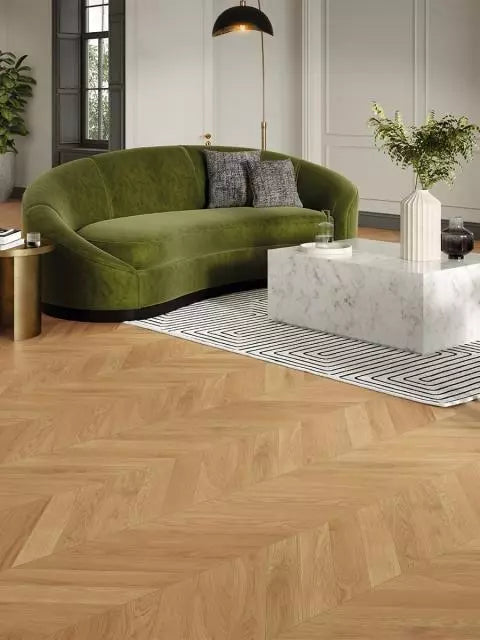 Oak Malbec light-whitewashed- Countryside Classic 3025, 3-strip White Matt lacquer