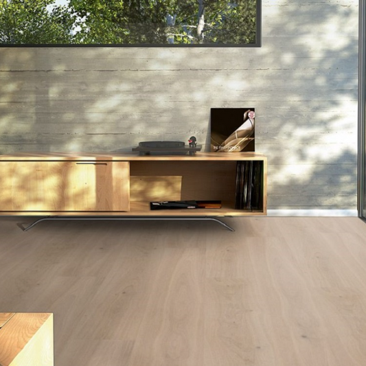 OAK Classic 3060 Wide plank White matt lacquer