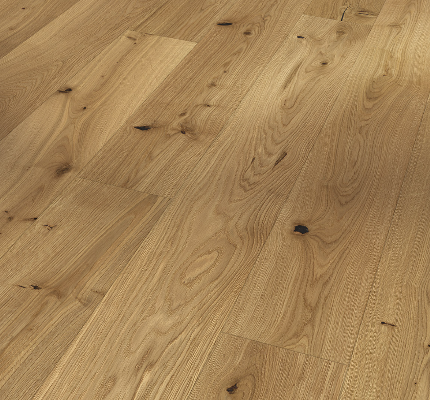 OAK BRUSHED Classic 3060 Wide plank Brushed texture Natural oil plus