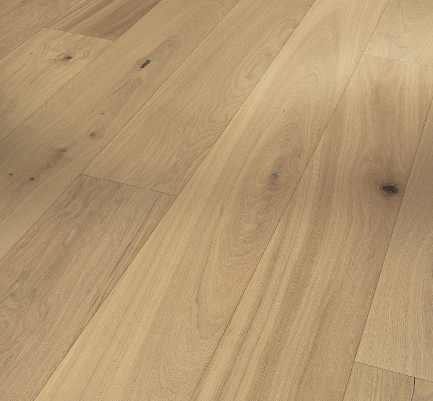 Oak brushed Classic 3060 Wide plank Brushed texture Natural oil white plus