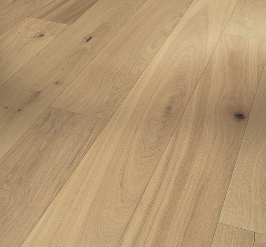 Oak brushed  Classic 3060 Wide plank Brushed texture Natural oil white plus