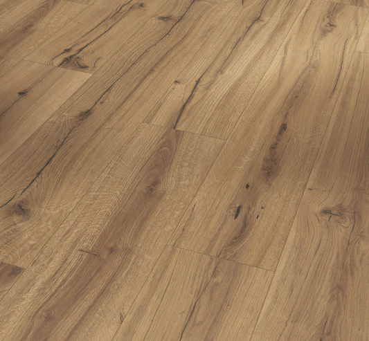 Oak History Countryside Basic 400 Wide plank Matt-finish texture
