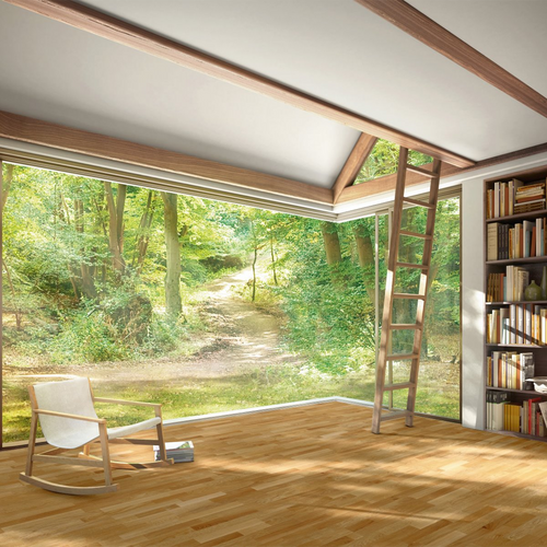 Oak Classic 3060 3-strip Matt lacquer