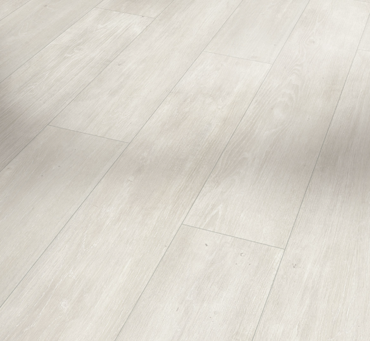 Oak Nordic white   Chalet Chateau plank Genuine embossed Eco Floor