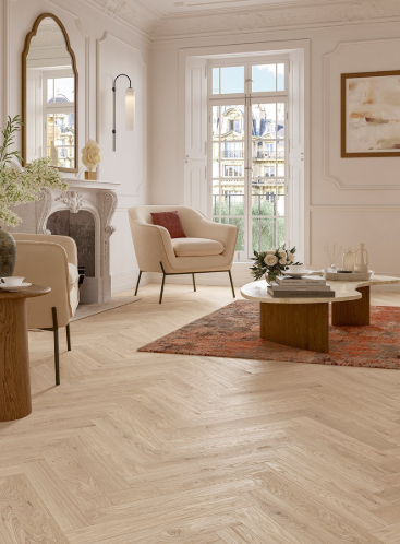 Oak Soave white Townhouse Classic 3060 Wide plank White matt lacquer