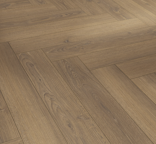 Oak Studioline honey-   Townhouse Trendtime 3,  Herringbone,  Natural matt texture