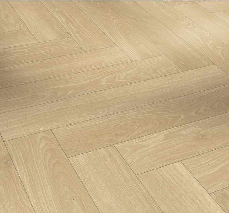 Oak Studioline natural- Townhouse Trendtime 3, Herringbone, Natural matt texture