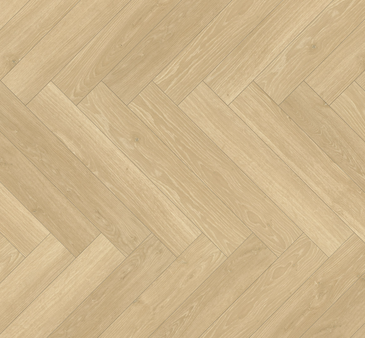 Oak Studioline natural- Townhouse Trendtime 3, Herringbone, Natural matt texture