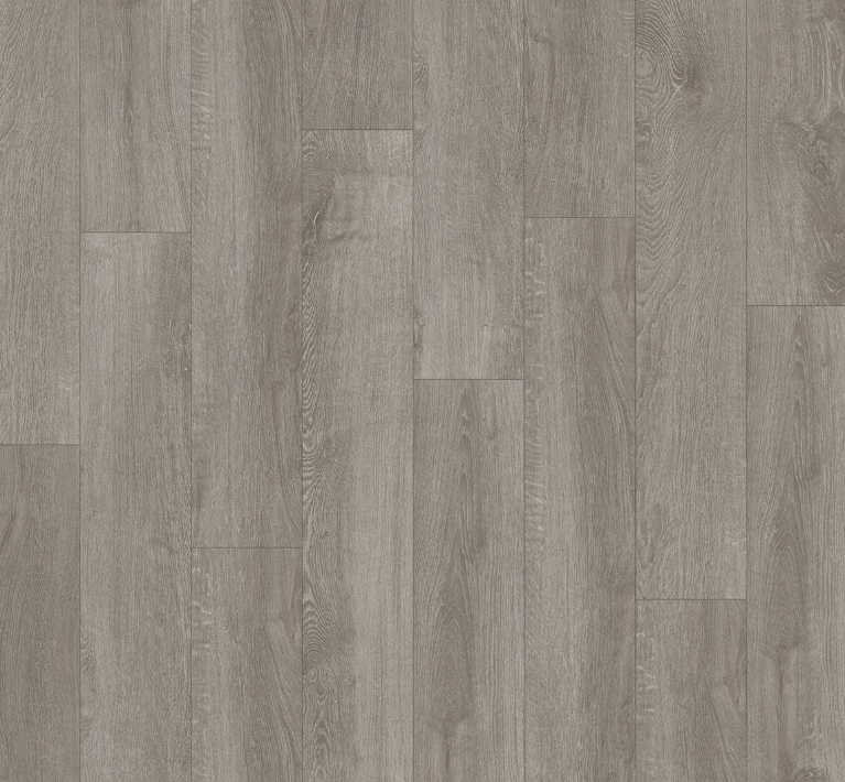Oak light-grey Modern Basic 400 Wide plank Matt-finish texture