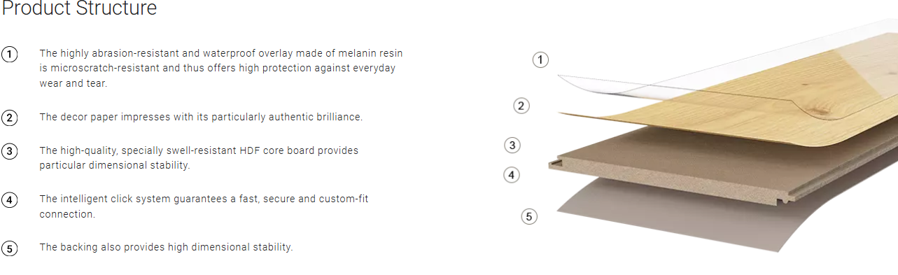 Oak Horizont natural- Townhouse Basic 400, Wide plank, Matt-finish texture