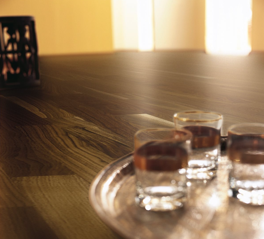 Walnut Classic 3060 3-strip Matt lacquer