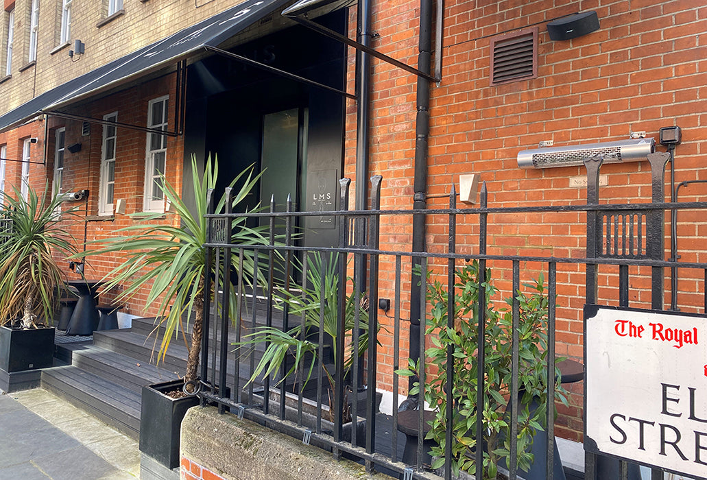 Herschel California Silver 2000W Infrared Patio Heater