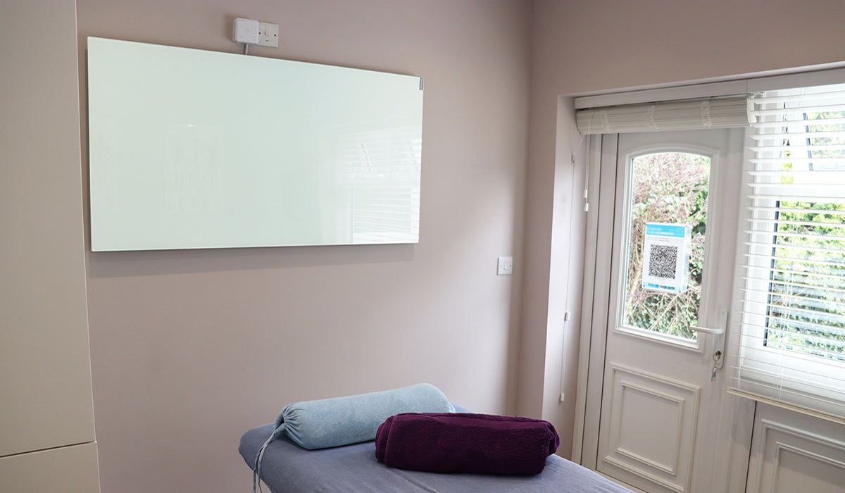 Glass-Panel-Office Heating