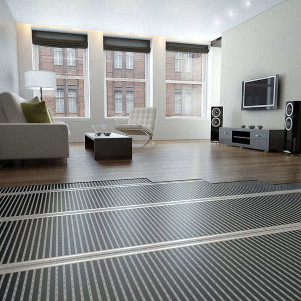 Carbon Film or Infrared heating Film. Thinnest Underfloor heating available from Eco Friendly Heating. 