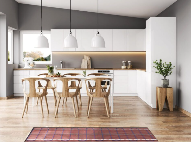 Electric Underfloor Heating Mats - Heating for Tiled Floors & Bathrooms