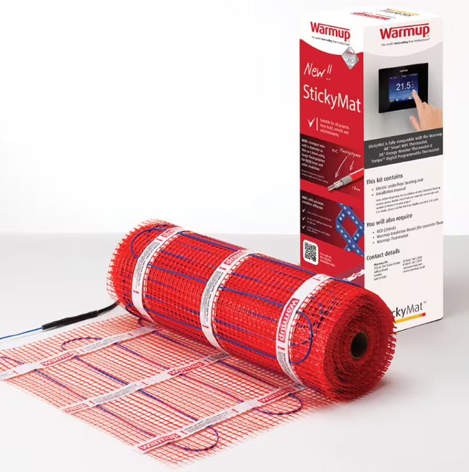 Carbon Film or Infrared heating Film. Thinnest Underfloor heating available from Eco Friendly Heating. 