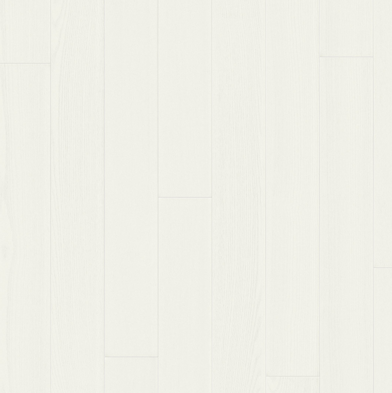 Ash Kir white Modern Classic 3060 Wide plank White matt lacquer
