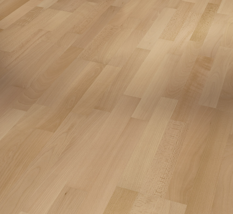 Close-up of a wooden floor with a parquet pattern