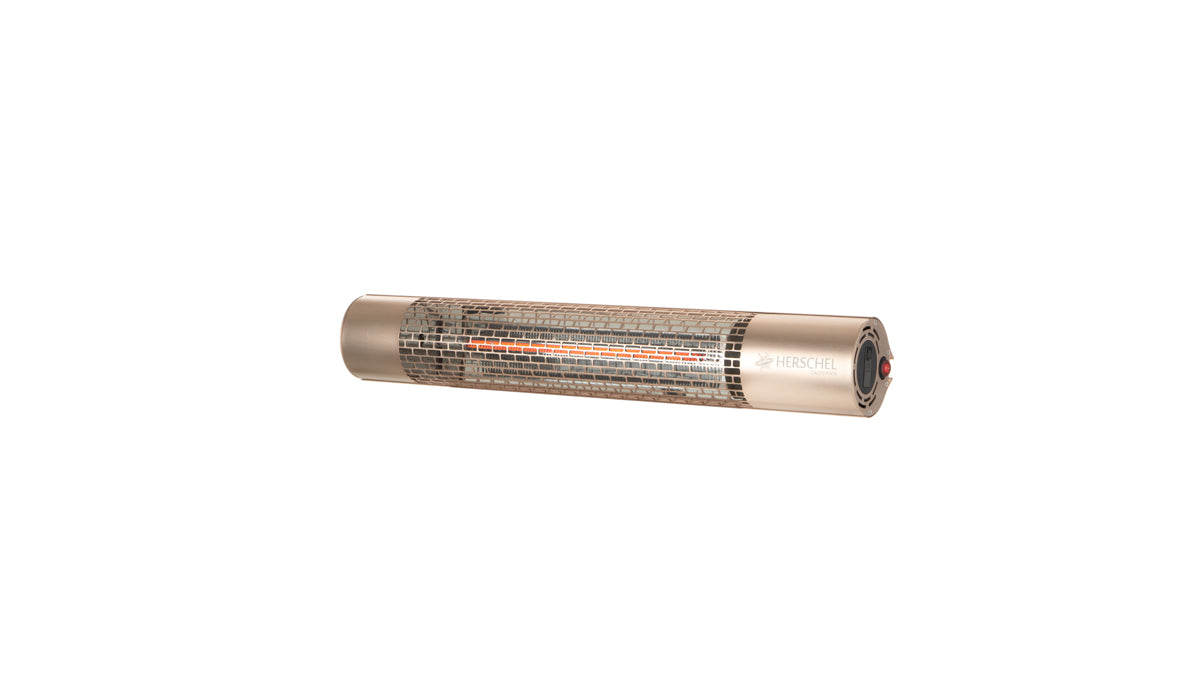 Herschel California Gold 2000W Infrared Patio Heater and Stand