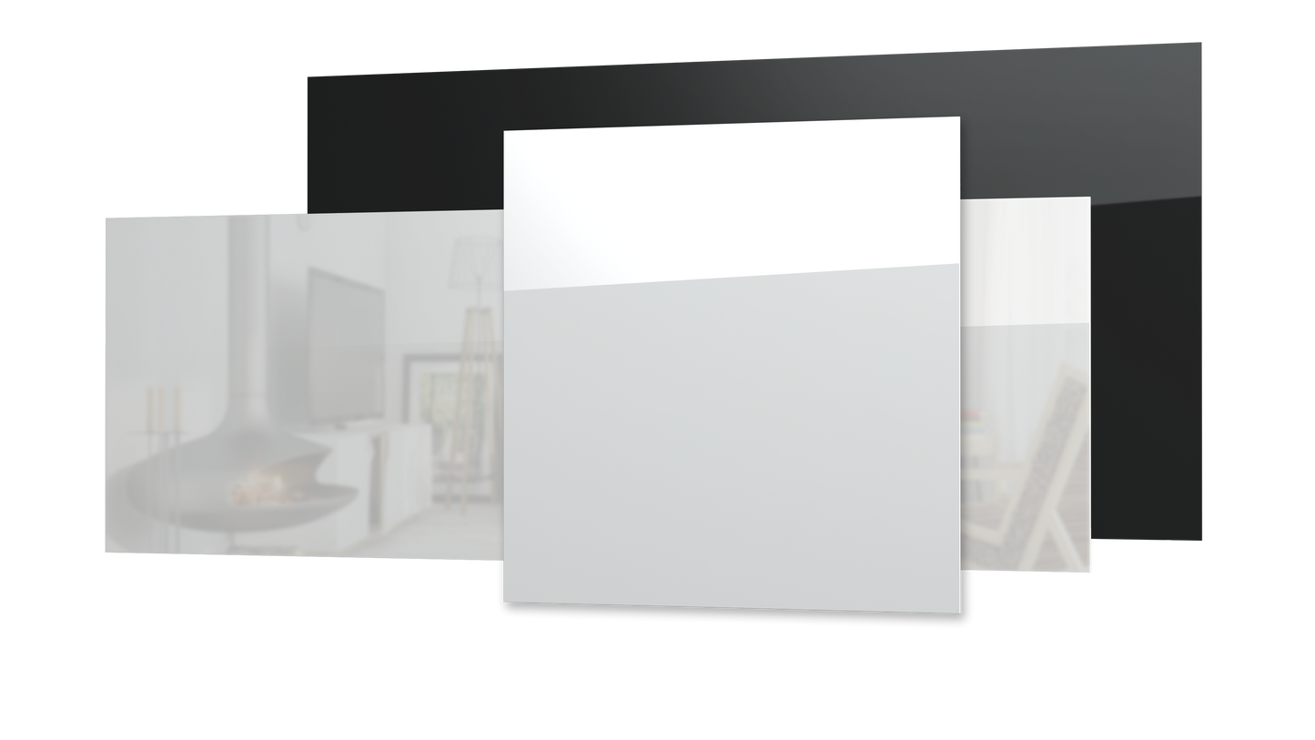 ECOSUN GS Designer Glass Radiator – Infrared Mirror Heating