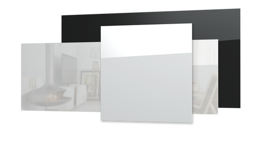 ECOSUN GS Designer Glass Radiator – Infrared Mirror Heating