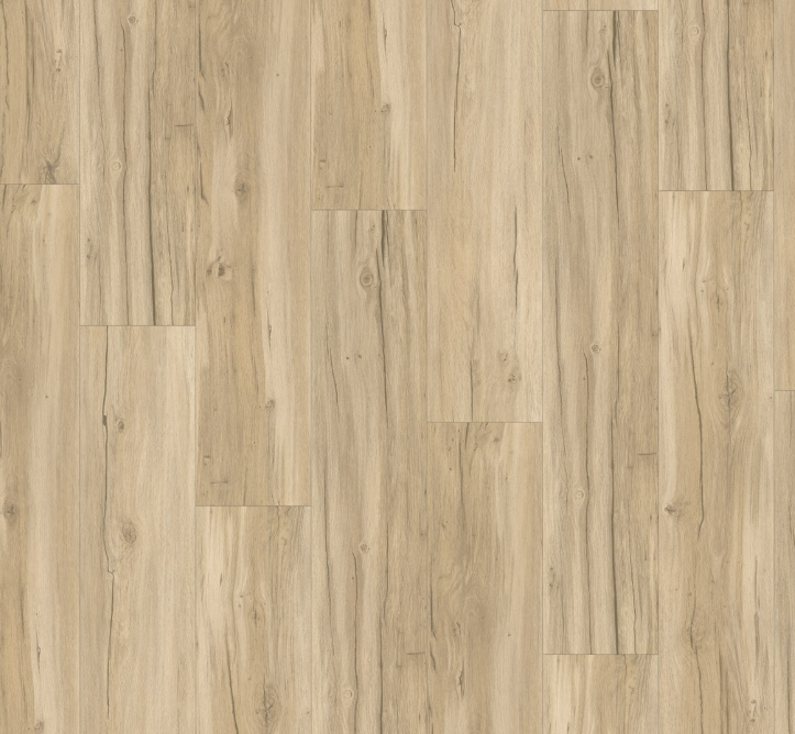 Oak Memory sanded Chalet flooring with a light brown color and visible grain pattern