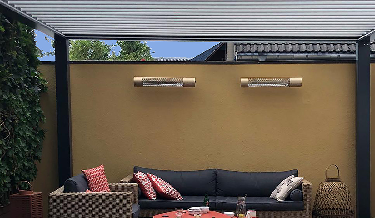 Herschel California Gold 2000W Infrared Patio Heater