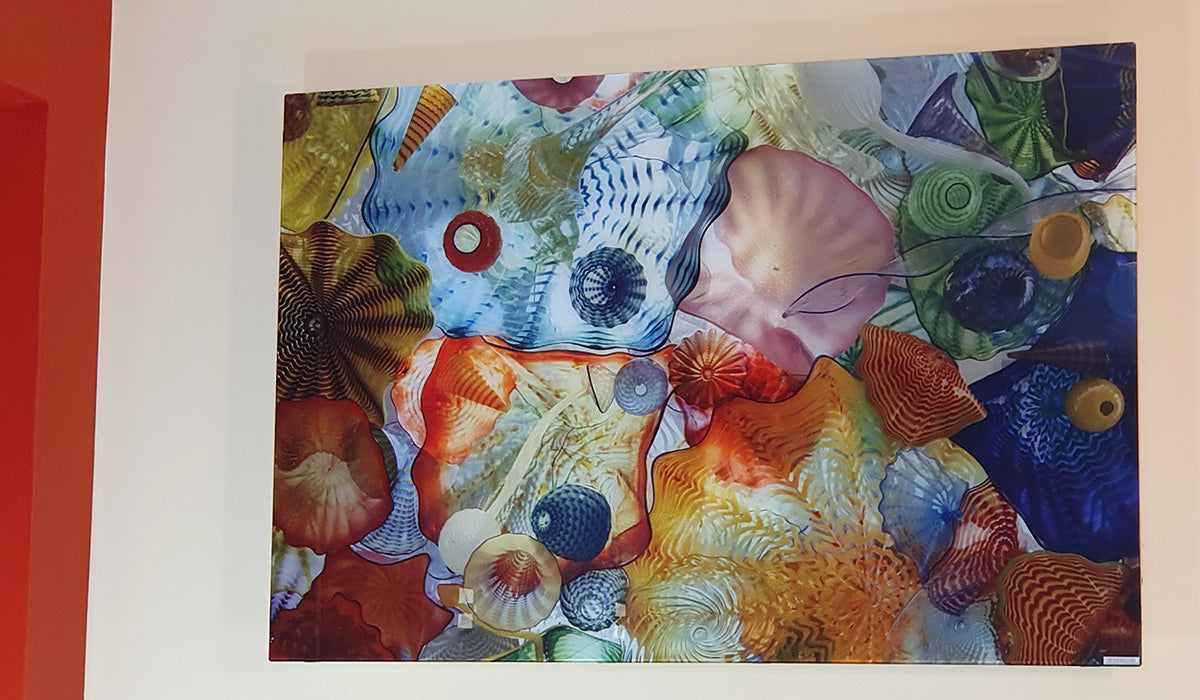 Beautiful infrared panel supplied by Eco Friendly Heating and Flooring