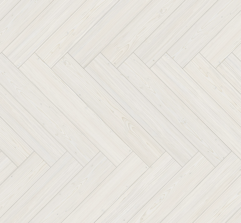 Larch Apollo white    Chalet Herringbone Natural texture