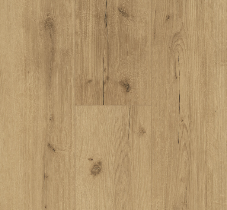 Close-up of OAK INFINITY NATURAL vinyl flooring with a natural finish