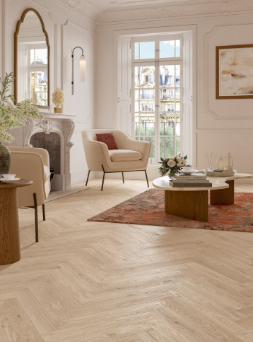 Oak Artemis natural   Townhouse Herringbone Elegant texture
