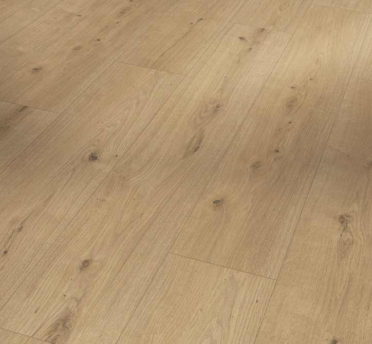 Close-up of Oak-Atmosphere-natural luxury vinyl wooden look floor with a natural finish