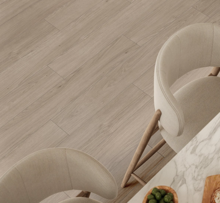 Oak Mont Blanc grey-  Modern Trendtime 1,  Longstrip,  matt wood texture