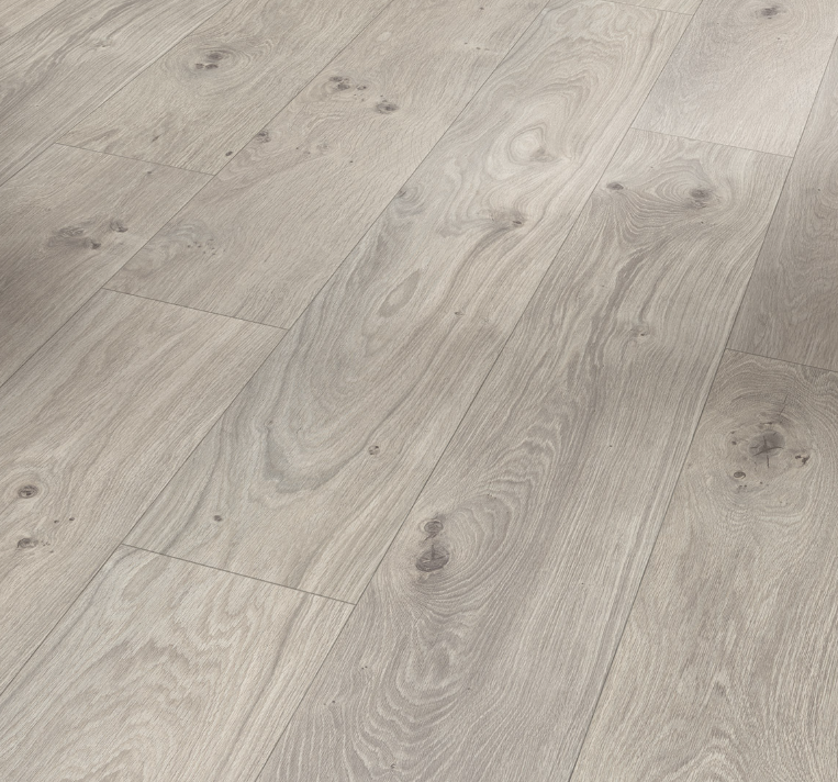 Oak natural-grey Modern Basic 400 Wide plank Matt-finish texture