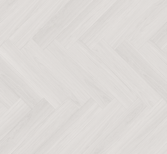 Herringbone Flooring product in white