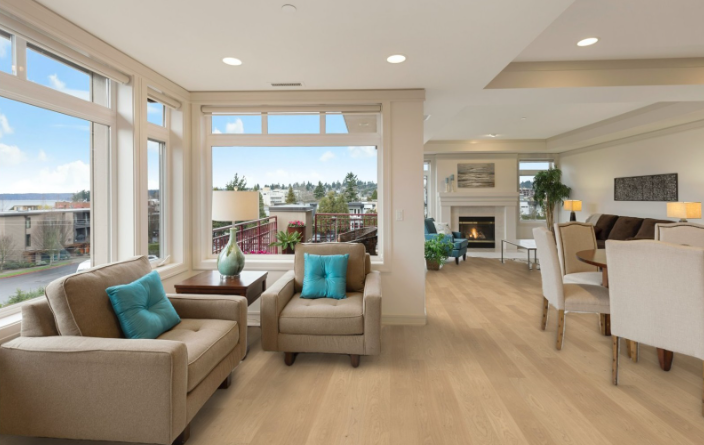 Oak sanded Classic 3060 Wide plank Extra matt lacquer