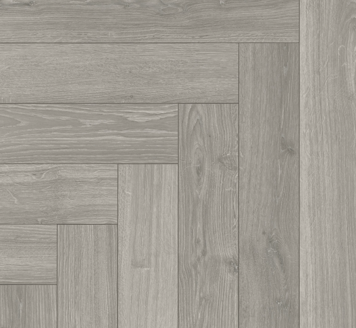 Oak Studioline light-grey-  Townhouse Trendtime 3,  Herringbone,  Natural matt texture