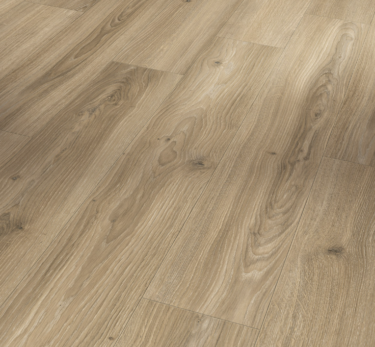 Oak Studioline beige Townhouse Basic 400 Wide plank Natural matt texture