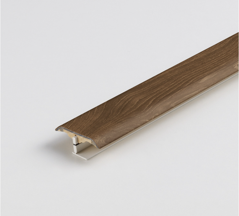 Oak Cambridge smoked   3-in-1 vinyl profile