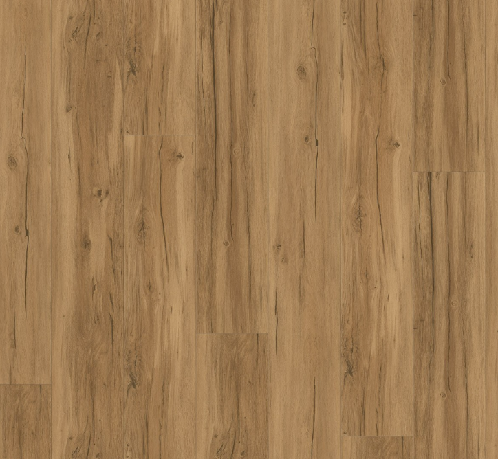 Face on of Oak Memory natural floor with a warm brown color and visible grain pattern.