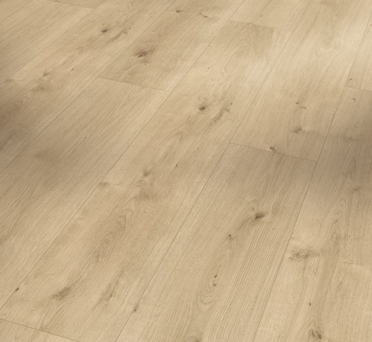 Angle showing plank width of a wooden floor with a light brown color and visible grain pattern.