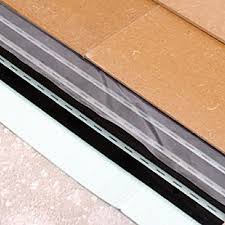 side angle showing underlay