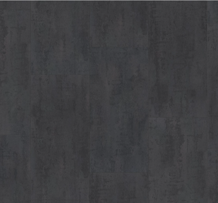 Solid dark gray color swatch of laminate flooring